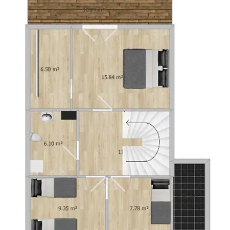 Ferienhaus Am Turmacker شقة غرافناو